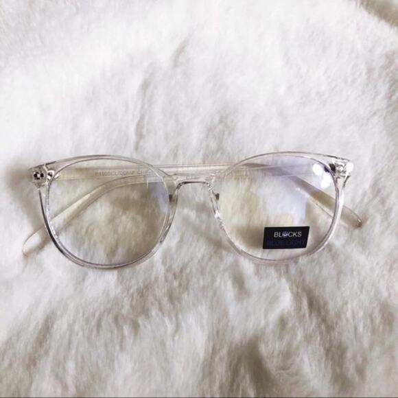 Tori Clear Computer Blue Light Glasses - Picture 7 of 14